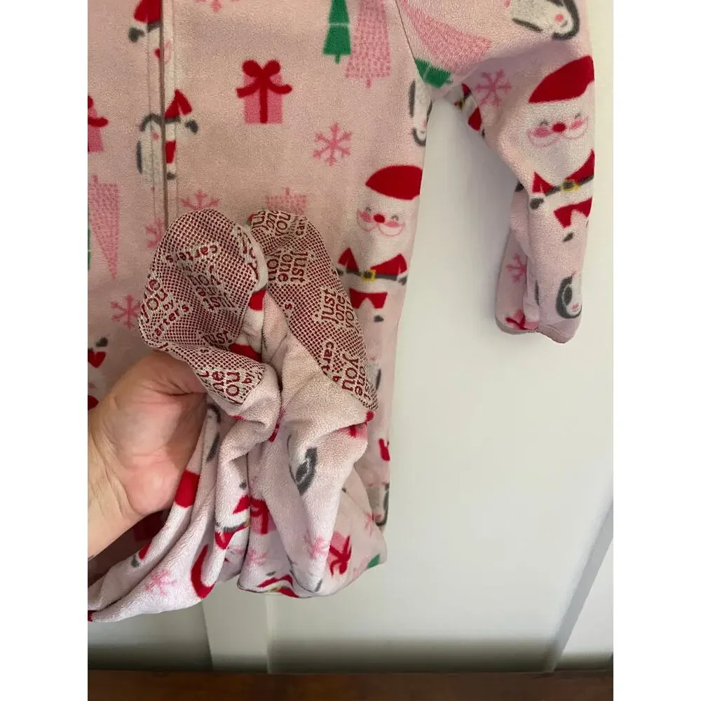 2t Fleece footie pajamas